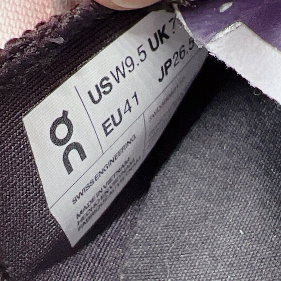 On Cloud Cloudpulse Running Shoes Sneaker Lavender | Seedling Women's US 9.5 - Picture 11 of 11